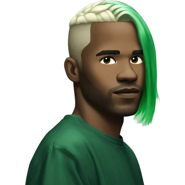 Frank ocean green hair emoji