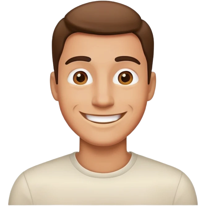 smiling man emoji