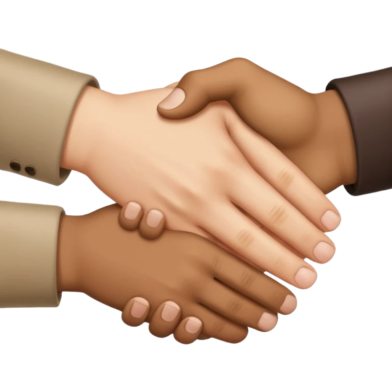 hand shake emoji