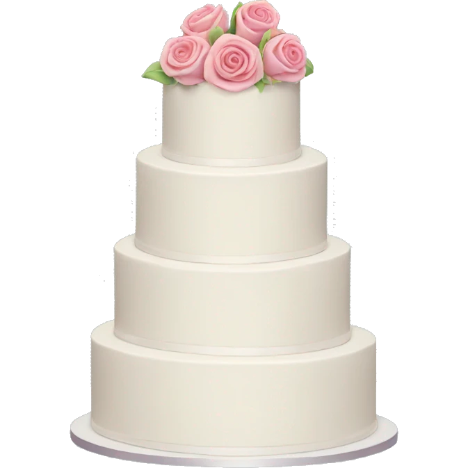 Wedding cake emoji