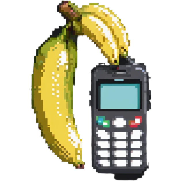 Banana phone emoji