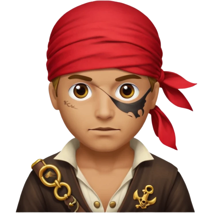 pirate with one eye emoji