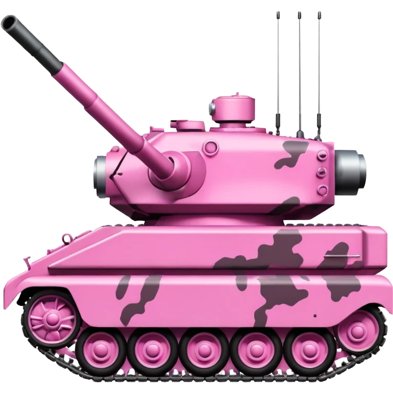 pink army tanks emoji