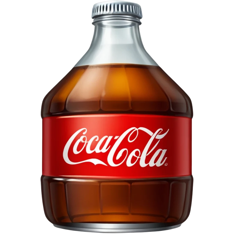 Una botella de coca cola emoji