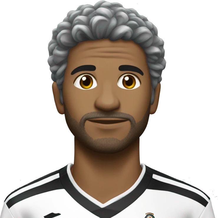 Corinthians  branco e cabelo grisalho emoji
