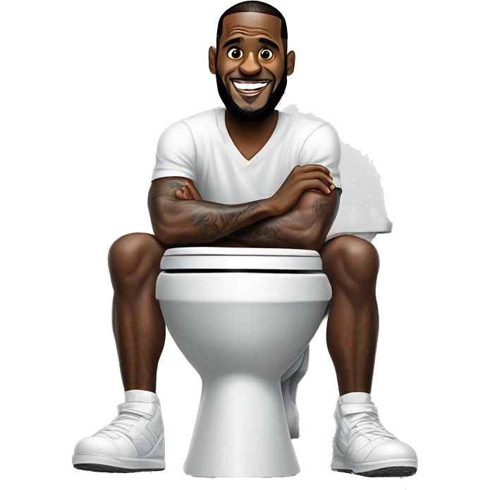 Skibidi toilet LeBron James  emoji