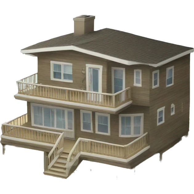 beach house emoji