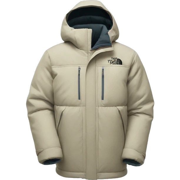 North Face jacket emoji