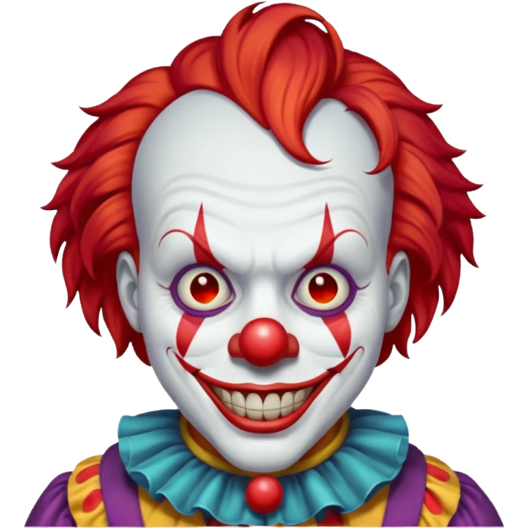 Scary IT the clown emoji