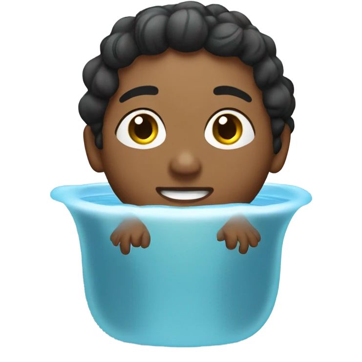 me being baptized emoji