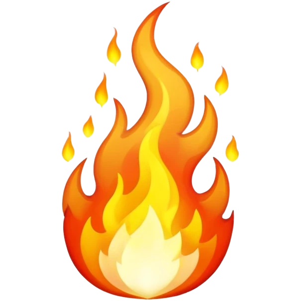 white fire emoji