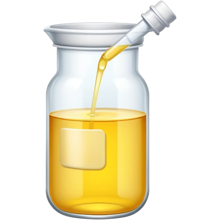 Urine sample emoji