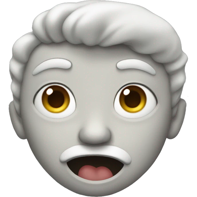 Mewing person emoji