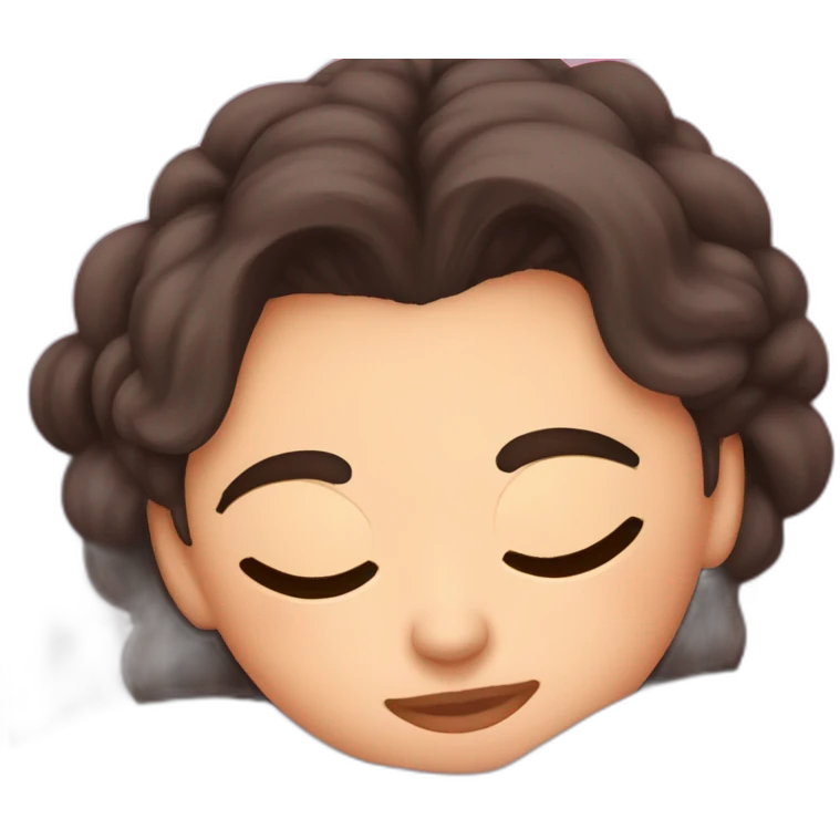 Charli Damelio sleping emoji