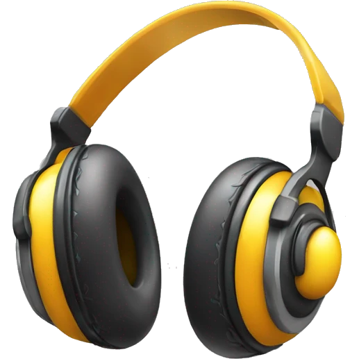 Bola disco con auriculares  emoji