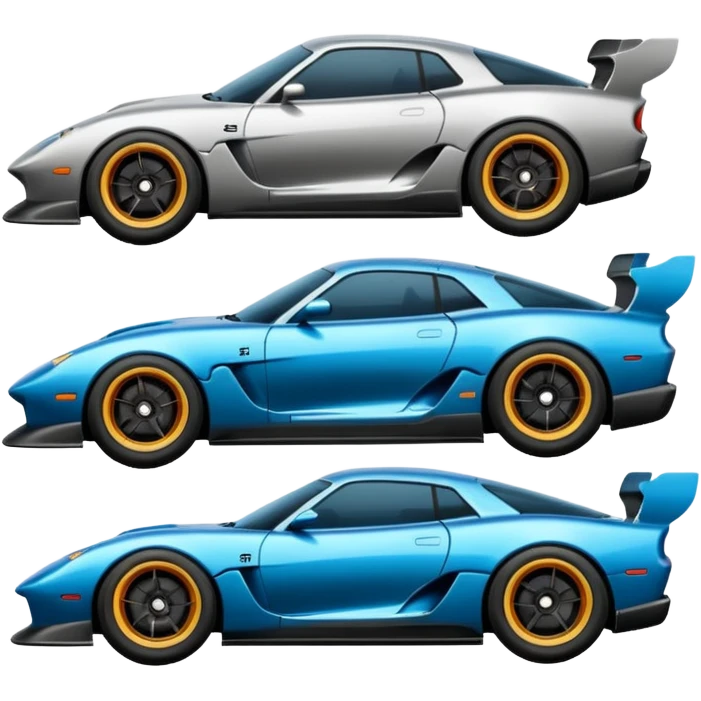 fast and furious movie  single cars emojis in gif emoji