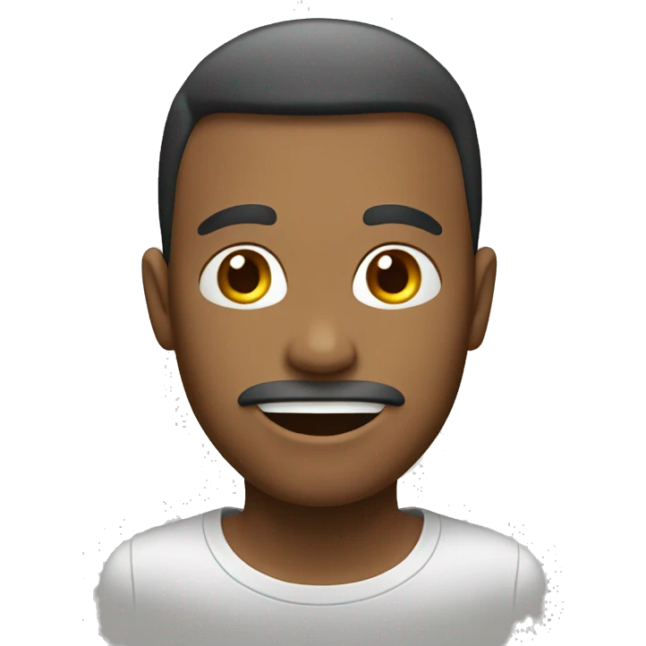 M'y face is full white emoji