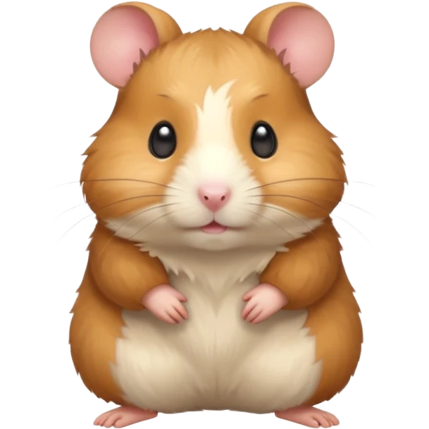 full body of hamster, front view emoji