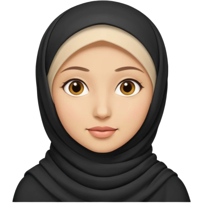 wanita berhijab emoji