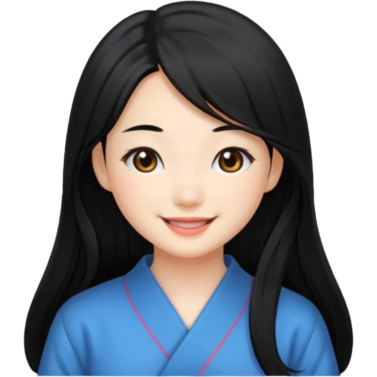 Pretty Japanese girl  emoji