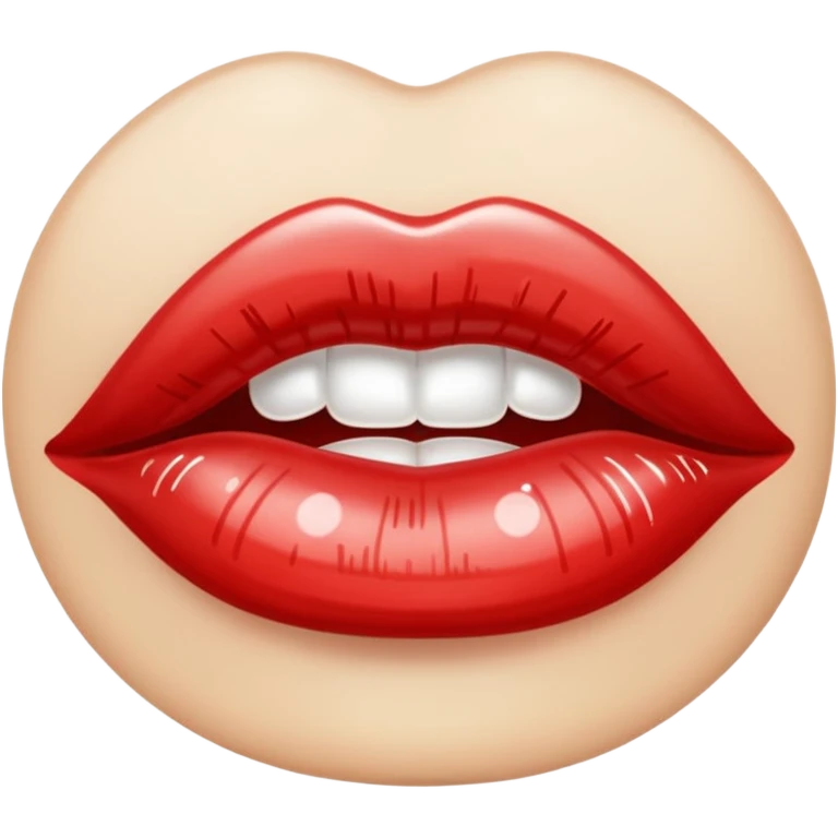 lip gloss emoji that says rhode  emoji