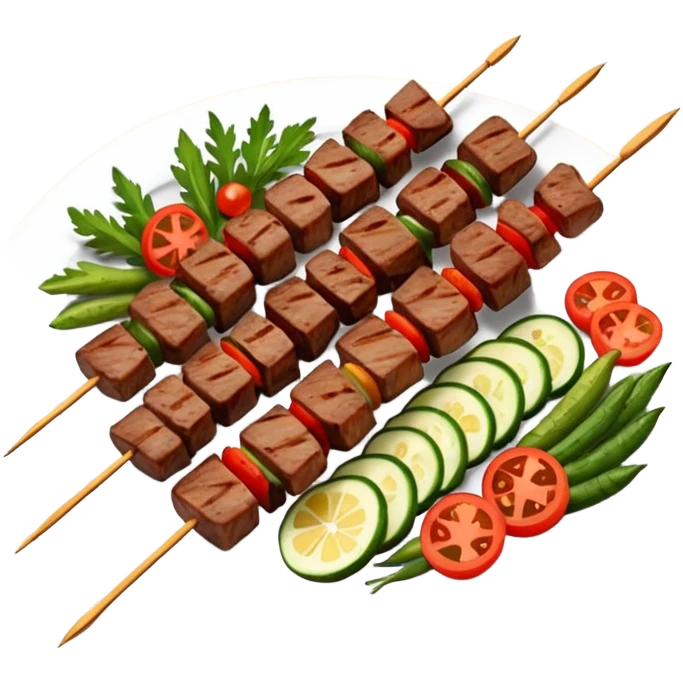 beef kebab emoji