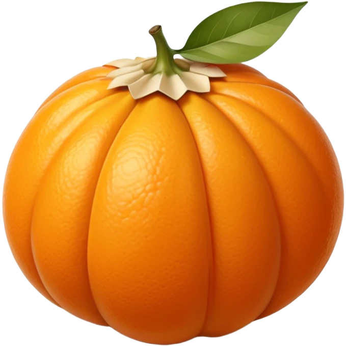 small orange fruit nestled in a delicate, papery husk partially peeled back to reveal glossy round berry inside, husk pale beige, veined, slightly translucent, curled edges, fruit smooth and vibrant, soft lighting, subtle shadows, emoji scale emoji