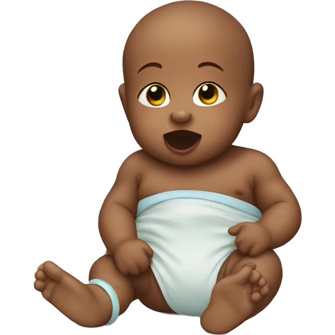 baby with pacifier emoji