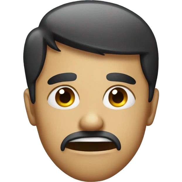 side eye with disgusted face emoji