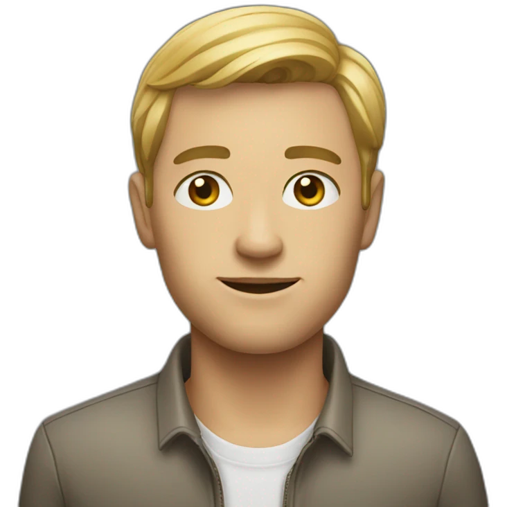 Un homme emoji