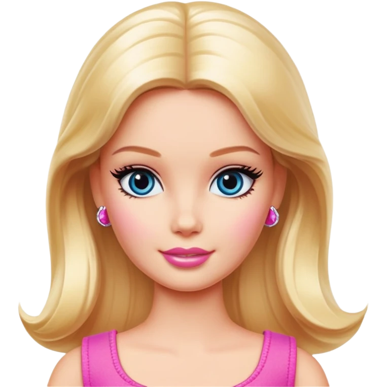 barbie beautiful girl emoji