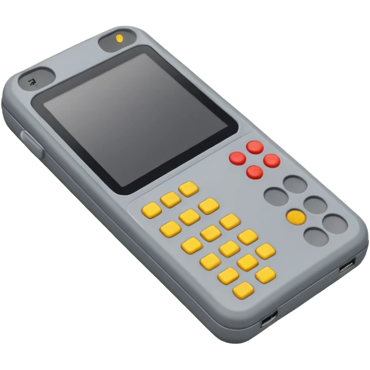 handheld console 1990s emoji
