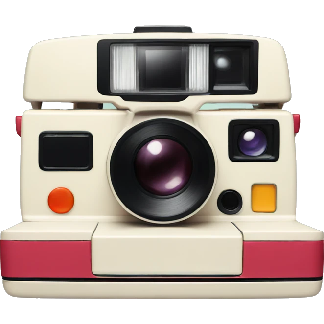 Polaroid camera  emoji
