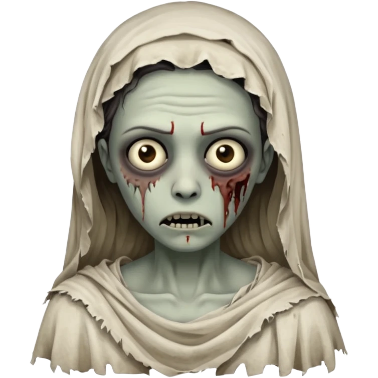 greek ancient zombie woman emoji