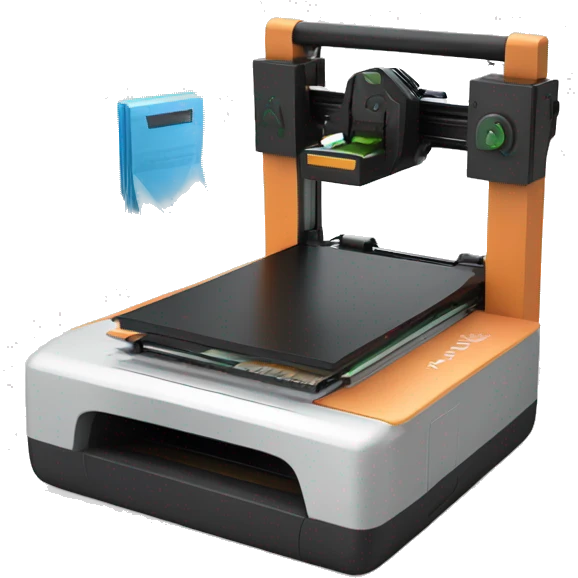3 Dimensional Printer Bambu Lab A1 mini version emoji