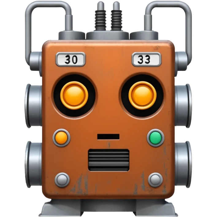 electrical grid transformer rust free emoji