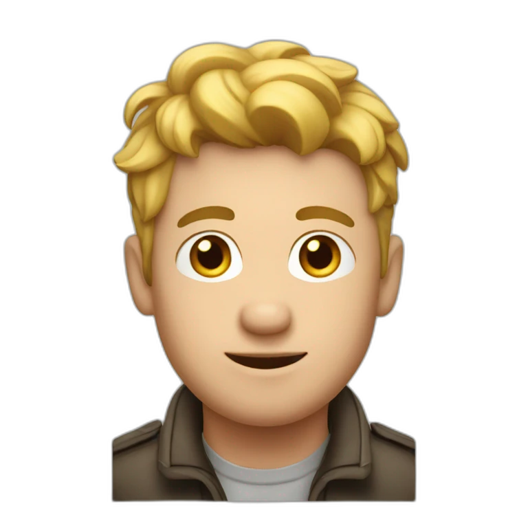 Homme sur cochon emoji