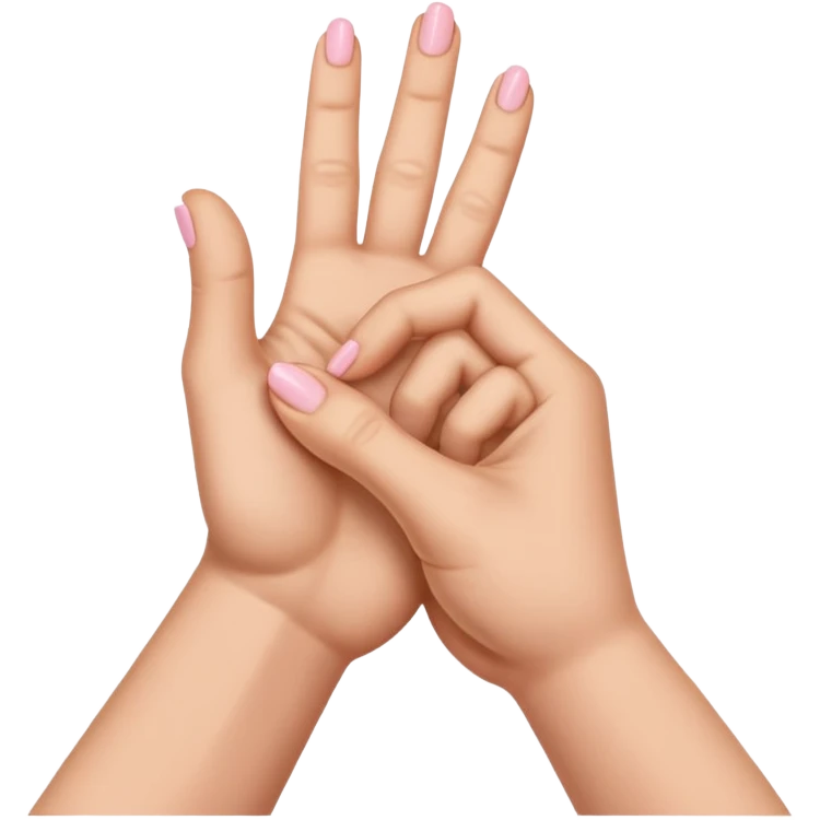 Pinky promise emoji