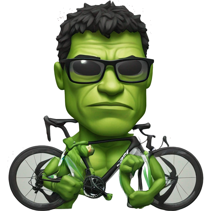 hulk pro cyclist emoji