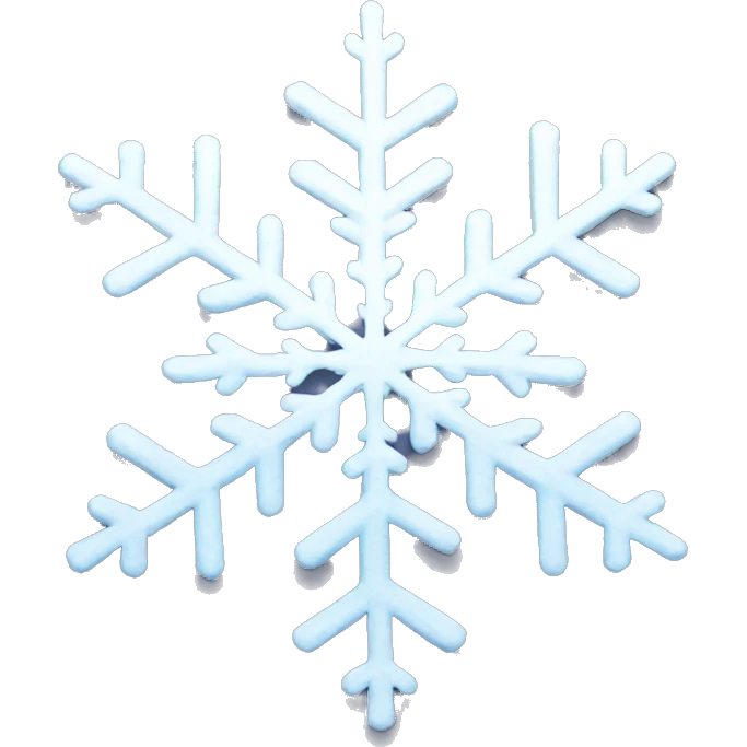 Snowflake  emoji