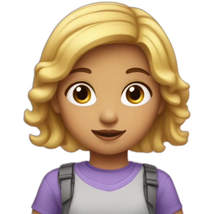 anak perempuan emoji