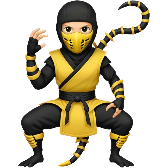 scorpion mortal kombat emoji