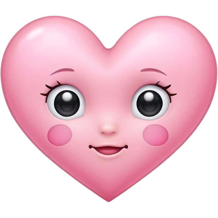 baby pink heart  emoji