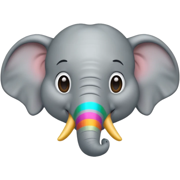 Gay elephant  emoji