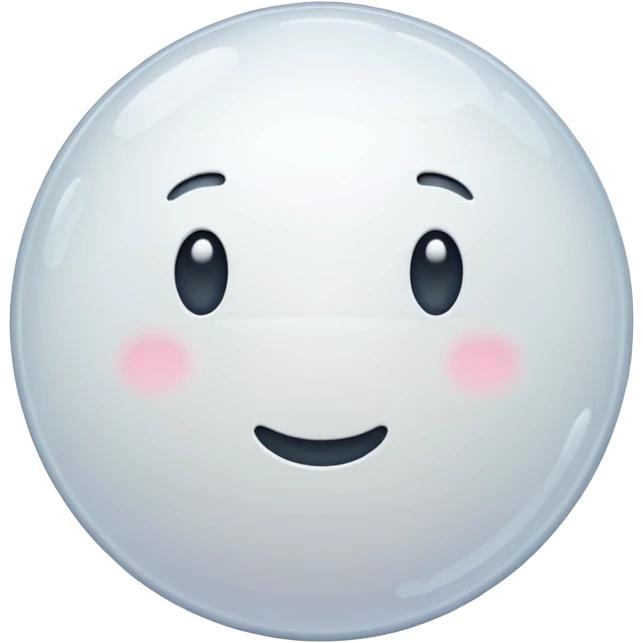white bubble emoji