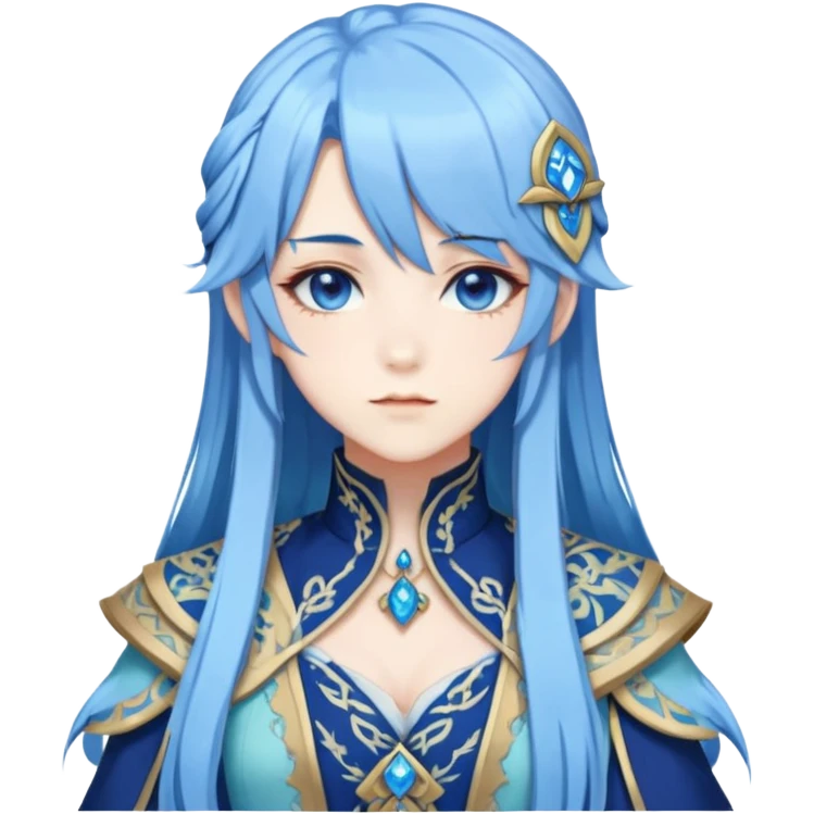 Furina from Genshin Impact emoji