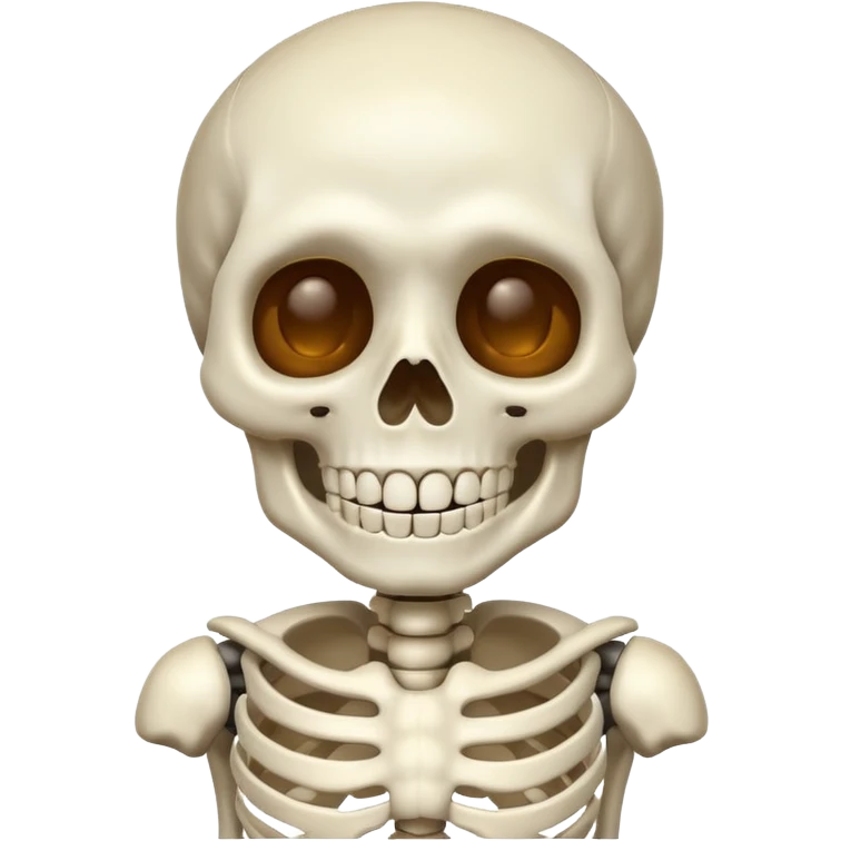 Esqueleto feliz  emoji