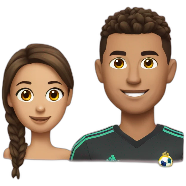 Meesi and Ronaldo emoji