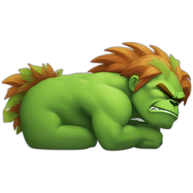 BLANKA SLEEPING emoji