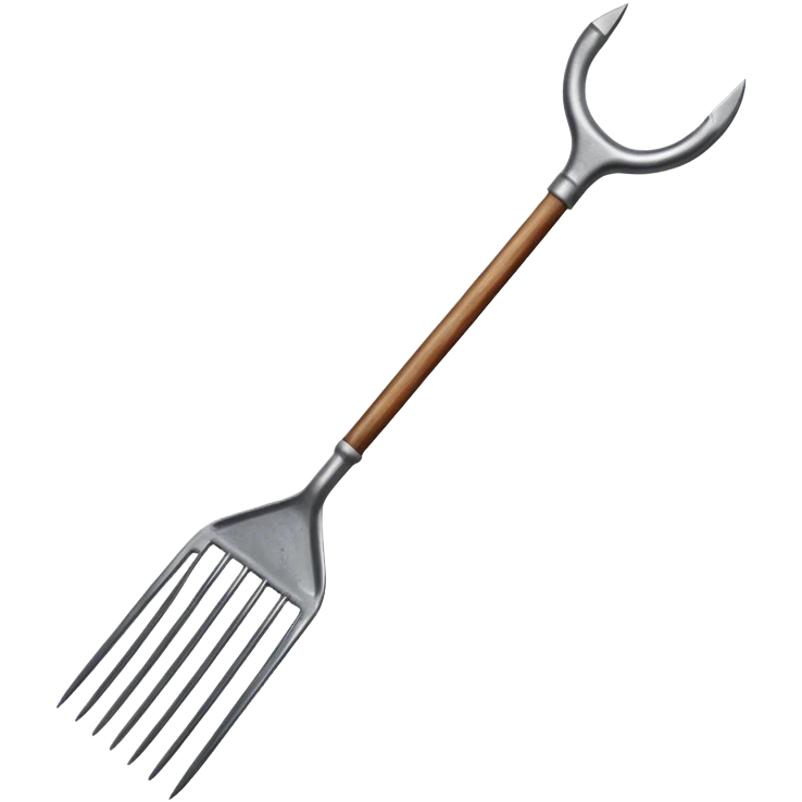 garden pitch fork emoji